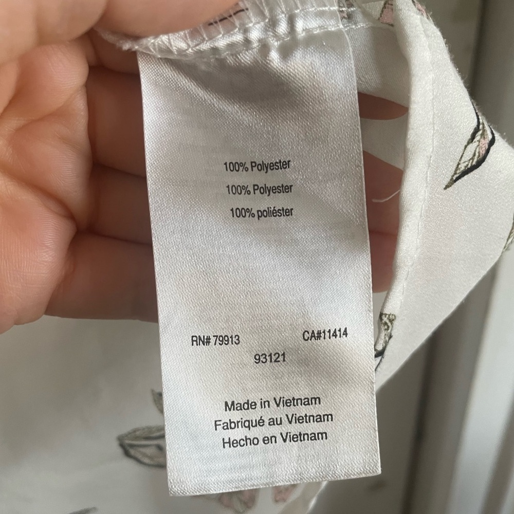 Motherhood Maternity Floral Top. Pre-Owned. - Picture 4 of 5